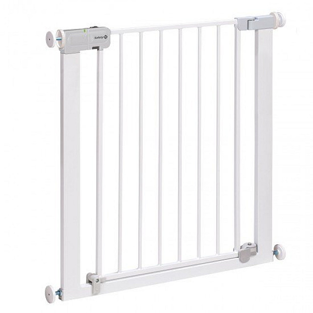 Универсална метална преграда за врата с механизъм за автоматично заключване SAFETY 1st бяла - 3