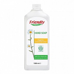 Натурален сапун за ръце с екстракт от лайка FRIENDLY ORGANIC 1000 мл