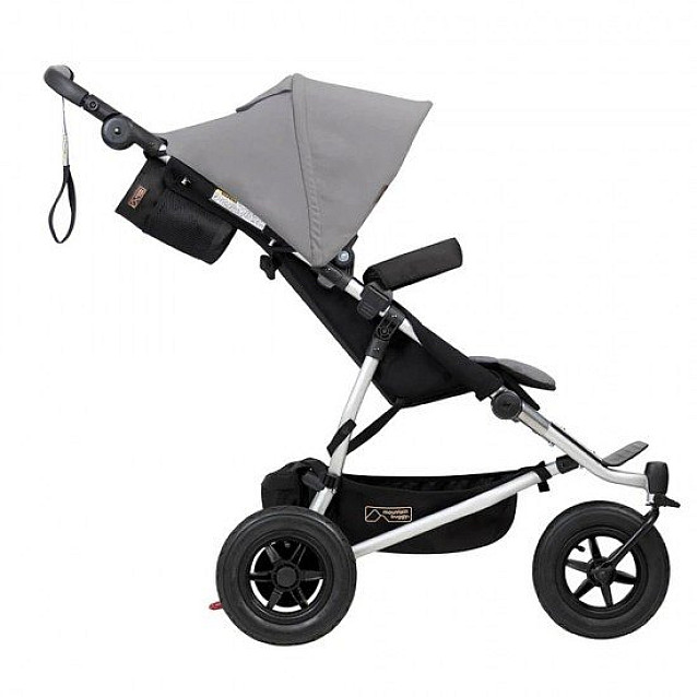 Количка за близнаци MOUTNAIN BUGGY Duet V3 Silver - 3