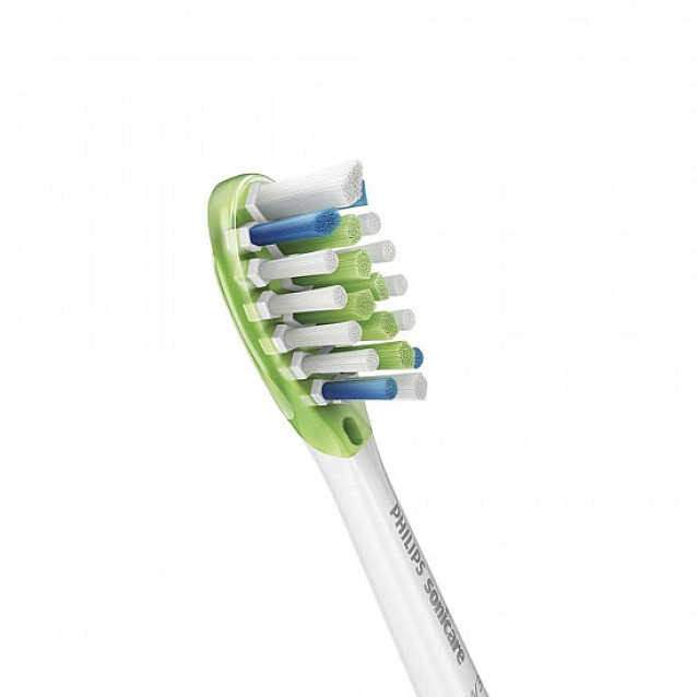 Стандартна глава за четка за зъби PHILIPS SONICARE Premium White W3 BrushSync бяла 4 броя - 2