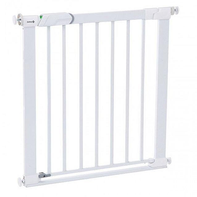 Универсална метална преграда за врата с плоско дъно SAFETY 1st бяла - 3
