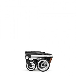 Промо комплект MUTSY шаси Icon Standard (Червена Дръжка) + кош за новородено + седалка Icon VISION Smokey Grey