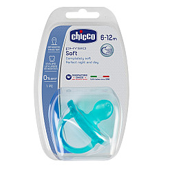 Залъгалка CHICCO Physio Soft 6М+ силикон 