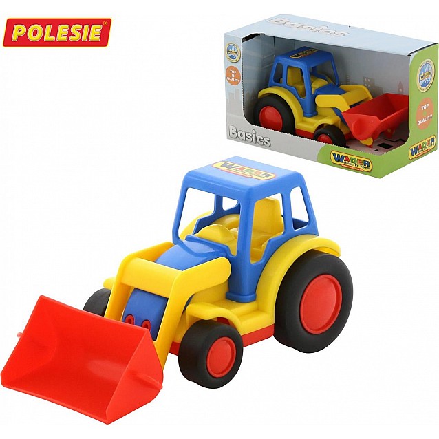 Детски трактор с лопата POLESIE Basics 37626