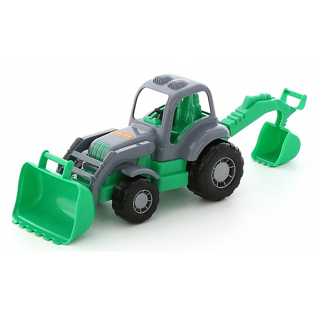 Детски трактор с две гребла POLESIE Hardy - 3