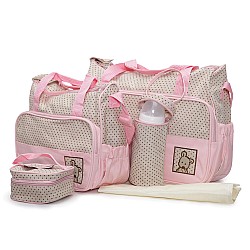 Комплект чанти MONI Stella розови