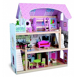Къща за кукли MONI Mila дървена