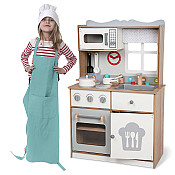 Детска кухня с прибори MONI дървена