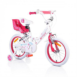 Детско колело BYOX 16" Little Princess бяло