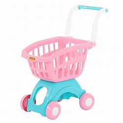Детска количка за пазаруване POLESIE розова