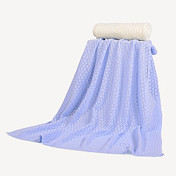 Бебешко одеяло MONI 347 синьо 100/90