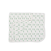 Бебешко одеяло CANGAROO Mellow зелено 85/85