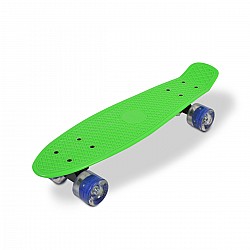 Детски скейтборд BYOX 22" Spice зелен + LED колела