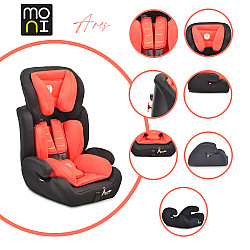 Столче за кола MONI Ares (9-36 кг) червено