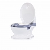 Гърне-тоалетна със звук CHIPOLINO Джоли сиво