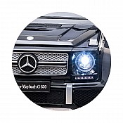 Акумулаторен джип CHIPOLINO Mercedes Maybach G650 черен EVA