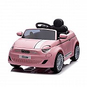 Акумулаторна кола CHIPOLINO FIAT 500 розова