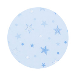 Сгъваем матрак CHIPOLINO 60/120/6 см атлантик-сини звезди