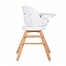 Столче за хранене CHIPOLINO Рото 3в1 бяло въртящо