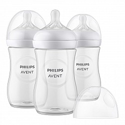 Комплект шишета за хранене Philips Avent Natural Response 1М+ 260 мл SCY903/03 3 бр.