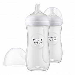 Комплект шишета за хранене Philips Avent Natural Response 3М+ 330 мл 2 бр. SCY906/02