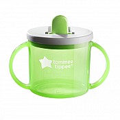 Чаша Tommee Tippee First Cup 190 мл 4М+ зелена