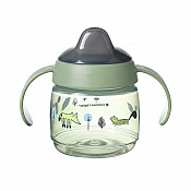 Неразливаща се чаша Tommee Tippee SuperStar Weaning Sippee Cup Bacshield 190 мл 4м+ зелена