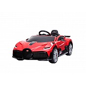 Акумулаторна кола KIKKABOO Bugatti Divo червена лицензирана