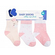 Бебешки чорапи с 3D уши KIKKABOO Hippo Dreams 0-6М.