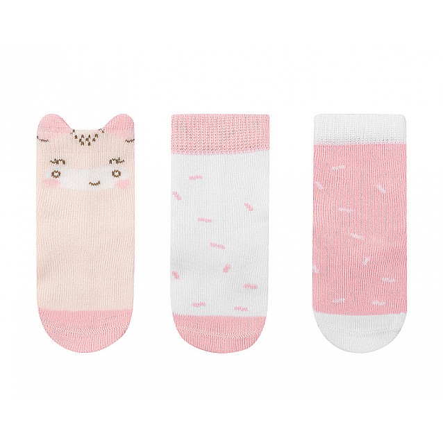Бебешки чорапи с 3D уши KIKKABOO Hippo Dreams 6-12М. - 2