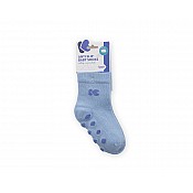 Бебешки чорапи против подхлъзване KIKKABOO 12-24 месеца сини памучни