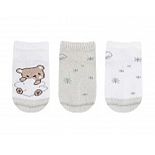 Бебешки летни чорапи KIKKABOO Dream Big 0-6M бежови