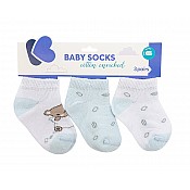 Бебешки летни чорапи KIKKABOO Dream Big 1-2г. сини