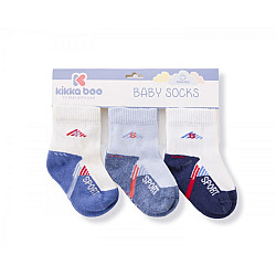 Бебешки чорапи KIKKABOO Sport Blue 2-3 години