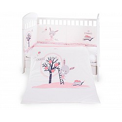 Бебешки спален комплект KIKKABOO Pink Bunny 2 части 70/140