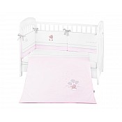 Бебешки спален комплект KIKKABOO Dream Big Pink 2 части 70/140