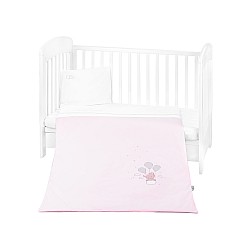 Бебешки спален комплект KIKKABOO Dream Big Pink 3 части 70/140