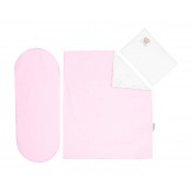 Спален комплект за бебешка количка KIKKABOO Dream Big Pink 6 части