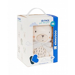 Бебешко одеяло KIKKABOO My Teddy 3D бродерия