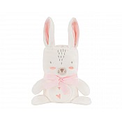 Бебешко одеяло KIKKABOO Rabbits in Love 3D бродерия
