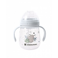 Чаша със силиконов накрайник KIKKABOO Savanna 240 мл Blue