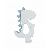 Чесалка за зъби KIKKABOO Dinosaur Синя силиконова