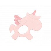 Чесалка за зъби KIKKABOO Unicorn Розова силиконова