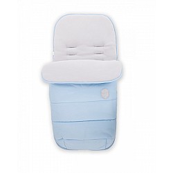 Чувалче за количка KIKKABOO Embroidered Baby Blue