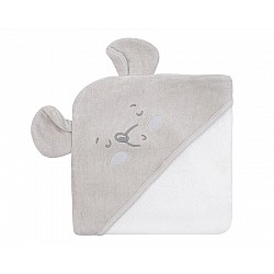 Бебешка хавлия с качулка KIKKABOO Joyful Mice 90/90 см