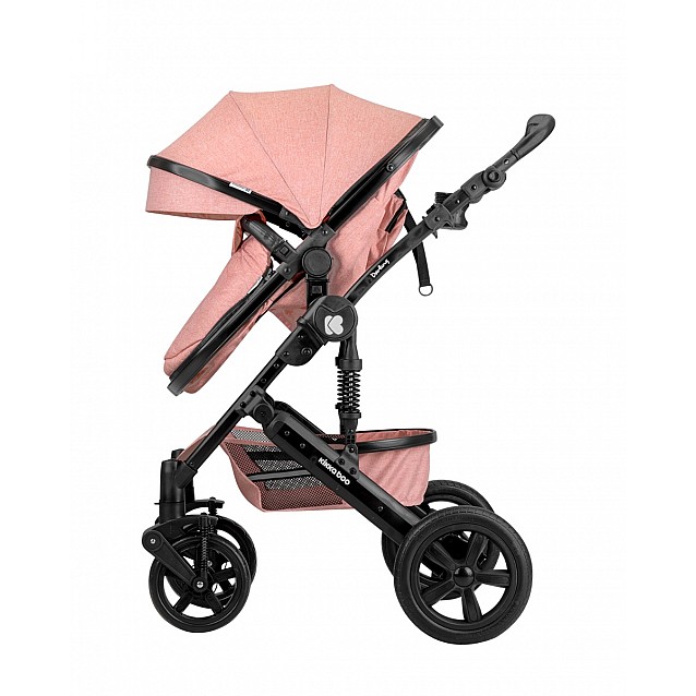 Комбинирана количка KIKKABOO Darling 3в1 розова 2020 - 6