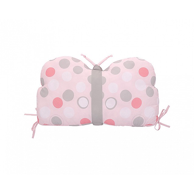 Комплект плюшени възглавници за кошара KIKKABOO Pink Bunny - 3