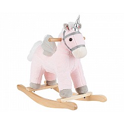 Детска люлка конче KIKKABOO Pink Horse със звук