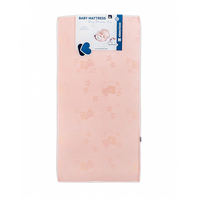 Бебешки матрак KIKKABOO DayDream Lux 60/120/10 см Bear Pink - 2