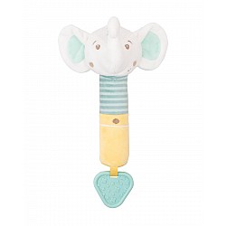 Мека играчка пискун с гризалка KIKKABOO Elephant Time